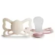 Silikonitutti Frigg Butterfly 2 pack Size 2, Cream/Blush. - Nappar och napphållare - 100491 - 1