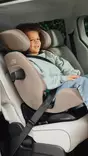 Turvavyöistuin BRITAX Safefix Style, Teak lapsella autossa - Bältesstolar 15-36 kg - 2000041371 - 8