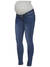 Mamalicious Lola slim äitiysfarkut, blue denim - Mammabyxor och leggings - 20008771 - 1