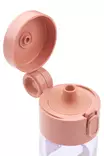 Liewood juomapullo Clemence 350 ml Cat/Warm lilac korkki avattuna - Vattenflaskor och flaskor med sugrör - 20622-2781 - 2