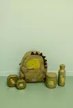 Trixie juomapullo 500 ml Mr. Dino saman sarjan tuotteiden kanssa. - Vattenflaskor och flaskor med sugrör - 41201 - 5