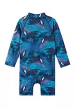 Reima Moomin Sandig UV-uimapuku Turquoise Blue takaa. - Baddräkter och UV-kläder - 5200357A-6151 - 3