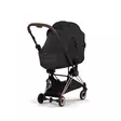 Cybex Coya/Mios Style vaunukoppa Sepia Black, mukana Sun Sail aurinkosuoja. - Liggvagnar och bärväskor - 526000451 - 3