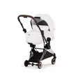 Cybex Coya/Mios Style vaunukoppa Off White rattaiden rungossa. - Liggvagnar och bärväskor - 526000481 - 2