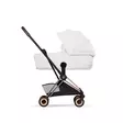 Cybex Coya/Mios Style vaunukoppa Off White taittuu kasaan. - Liggvagnar och bärväskor - 526000481 - 4