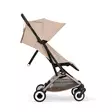 Matkarattaat CYBEX Orfeo Almond Beige selkänoja pystyssä. - Resevagnar och barnvagnar - 526001031 - 3