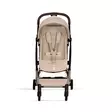 Matkarattaat CYBEX Orfeo Almond Beige edestä. - Resevagnar och barnvagnar - 526001031 - 6