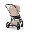 Lastenrattaat Cybex Balios S lux rattaat Almond Beige, takaa. - Resevagnar och barnvagnar - 526001671 - 8