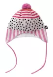 Reima villasekoitepipo vauvalle Moomin Mauve pink leuan alle solmittav=
illa naruilla. - Barnens vintermössor - 5300201B-4351 - 4