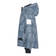 Molo talvitakki Alpine Denim Swirley sivusta. - Barn vinterjackor - 5W23M3216851 - 5