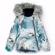 Molo talvitakki Hopla Fur Polar Bear Joy. - Barn vinterjackor - 5W24M3189111 - 1