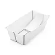 Stokke Flexi Bath XL kylpyamme+kylpytuki white. - Badkar och badstöd - 639601 - 1