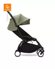 Stokke YoYo3 matkarattaat Olive lepoasennossa. - Resevagnar och barnvagnar - 646002rat11 - 5
