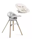 Starttipaketti Stokke Clikk Bamboo 2in1 Cloud Grey. - Matstolar för barn - 695801STA2in1 - 1