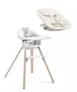 Starttipaketti Stokke Clikk Bamboo 2in1 White. - Matstolar för barn - 695802STA2in1 - 1