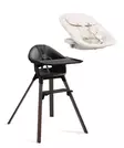 Starttipaketti Stokke Clikk Bamboo 2in1 Black/Warm Brown. - Matstolar för barn - 695805STA2in1 - 1