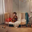 Stokke Sleepi sänky Natural taaperolla ilman laitaa. - Stokke Sleepi produkter - 711501STA1 - 4