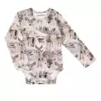 Gugguu Print Baby Bodysuit Pinkdeer. - Bodys och tröjor - GUGP00011-381 - 1
