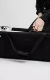 Najell SleepCarrier vol.5 kantokassi Matte Black, kantokahvat helppoa siirtämistä varten. - Liggvagnar och bärväskor - N32600401 - 7