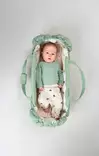 Najell SleepCarrier vol.5 kantokassi Agave Green vastasyntyneestä alkaen. - Liggvagnar och bärväskor - N32610801 - 4
