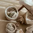 Little Dutch Harsoliinat ovat monikäyttöiset ja valmistettu luomupuuvillasta. - Muslinfilt - TE51825041 - 2