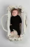 Najell SleepCarrier X kosteussuoja Soft Beige, suojaa kantokassin kosteudelta ja lialta. - Liggvagnar och bärväskor - N15611401 - 2