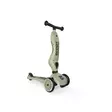 Scoot & Ride potkulauta Highwaykick 1, Olive. - Sparkcyklar och springcyklar - 96001 - 3