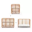Stokke Nighti Bed Extension lisäpaloilla sänky kasvaa lapsen mukana 0-5-vuotiaaksi. - Spjälsängar och barnsängar - 717901 - 2