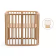Stokke Nighti bundle Natural Pinnasänky ja Extension laajennuspalat. - Spjälsängar och barnsängar - 705401bund1 - 1