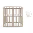 Stokke Nighti bundle Vanilla White Pinnasänky ja Extension laajennuspalat. - Spjälsängar och barnsängar - 705402bund1 - 1