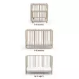 Stokke Nighti Vanilla White Pinnasänky vauvasta leikki-ikäiseksi. - Spjälsängar och barnsängar - 705402bund1 - 13