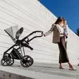 Tinynord LUX yhdistelmävaunut Chrome Champagne Beige, sopii eri maastoihin. - Barnvagnar och kombivagnar - 298916yhd1 - 2