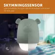 Zazu yövalo Benny the Bear taupe automaattisella hämärätunnistimella. - Nattlampor och musikleksaker för barn - ZA-BENNY-01 - 3