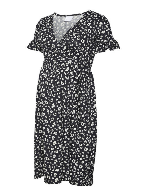 Mamalicious Hazela =C3=84itiysmekko Black French Oak. - Gravidklänningar, tunikor och kjolar - 20020171 - 1