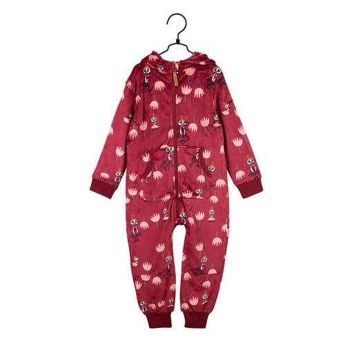 Muumi Tulppaanit jumpsuit tummanpunainen. - Barnets overaller och jumpsuits - 72577571 - 1