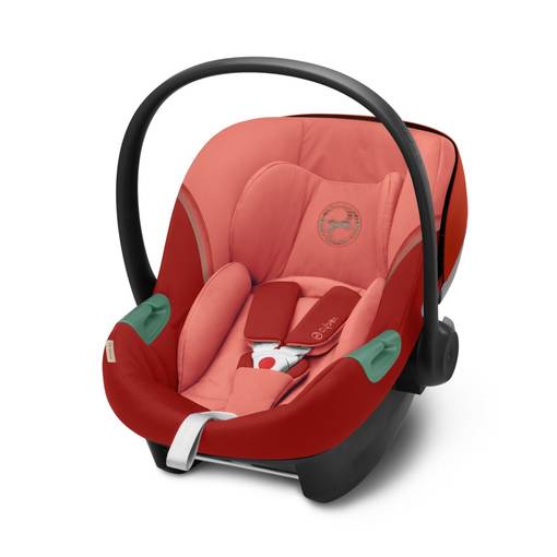 Cybex Aton S2 turvakaukalo v=C3=A4riss=C3=A4 Hibiscus Red. - Babyskydd 0-13 kg - 522001961 - 1