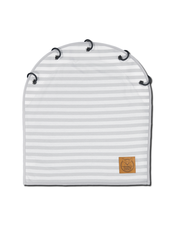 Baby Wallaby vaunuverho - Vagnsgardiner och fästringar - 290001 - 1