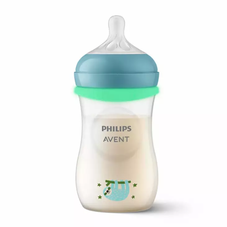AVENT Natural response tuttipullo 260ml GLOW. - Nappflaskor och flasknappar - 03790381 - 1
