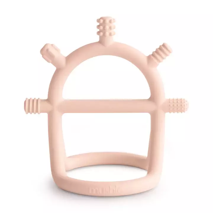 Mushie purulelu No-Drop teether Blush. - Bitleksaker - 101811 - 1