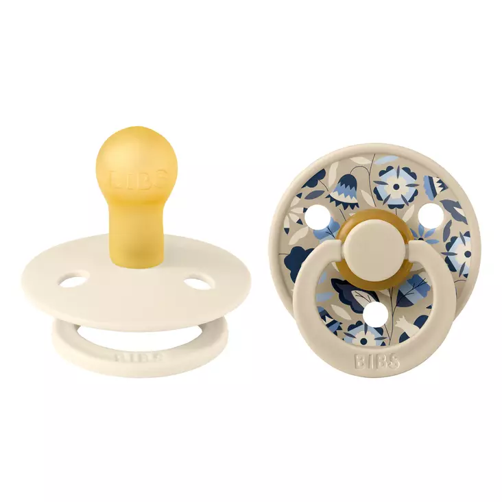 Bibs x Liberty luonnonkumitutti Bobo Ivory mix. - Nappar och napphållare - 11020101 - 1