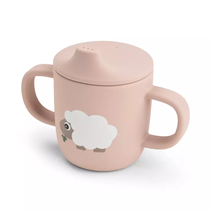 Nokkamuki Done By Deer 2-handle Spout cup, Tiny Farm Powder - Muggar och pipmuggar - 1469601 - 1
