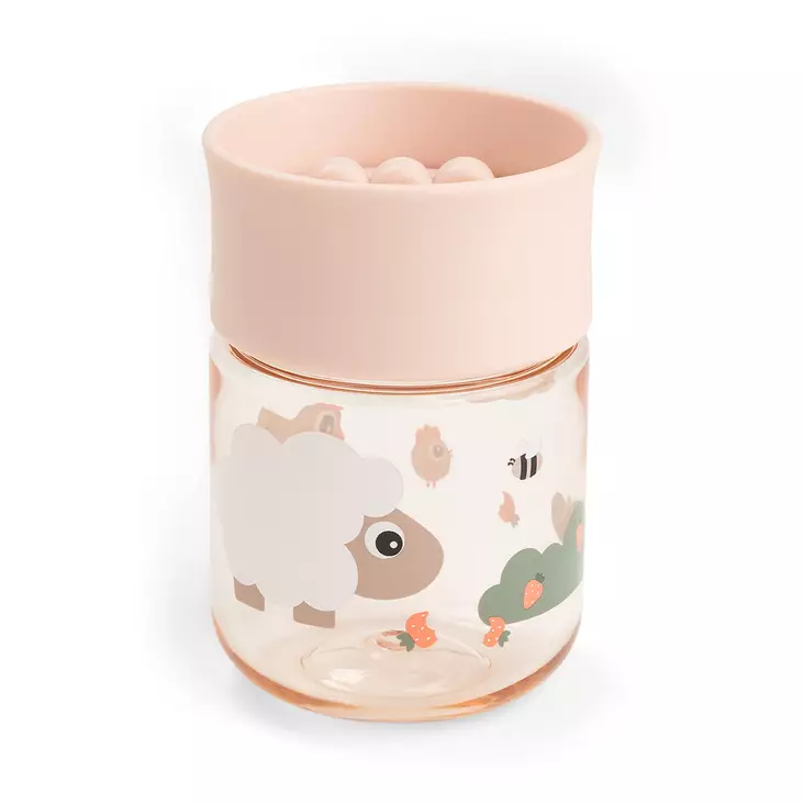 Done By Deer Learning Cup Tiny Farm Powder - Muggar och pipmuggar - 1966601 - 1