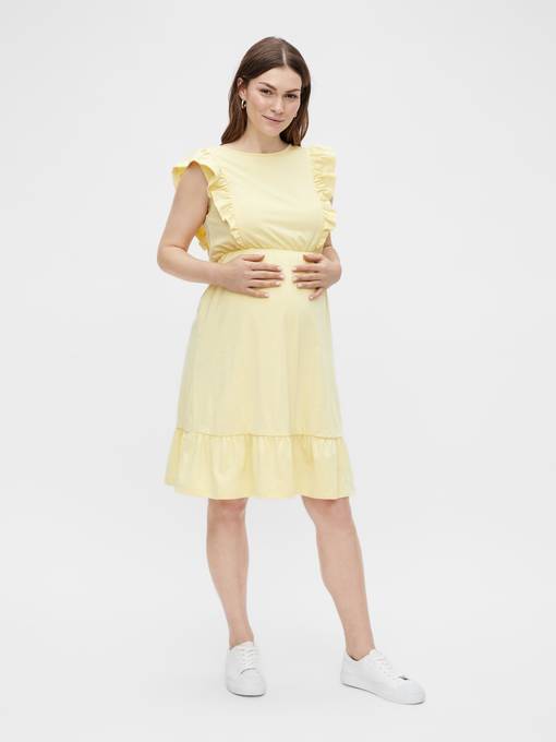 Vaniljan v=C3=A4rinen raskausmekko. - Gravidklänningar, tunikor och kjolar - 20015971 - 1