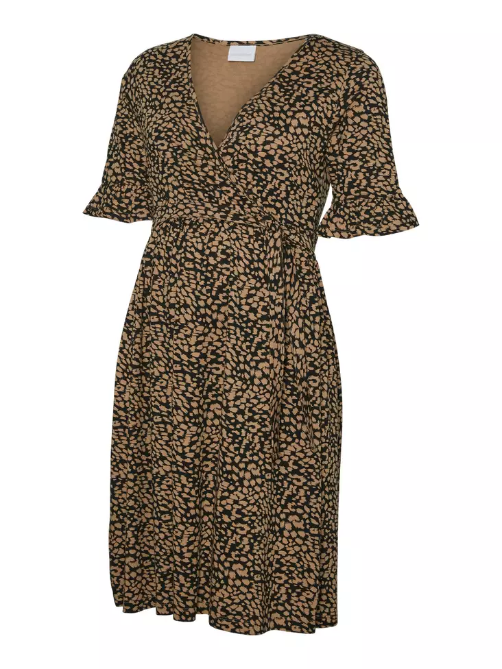 Mamalicious Hazela =C3=84itiysmekko Black-Tigers Eye. - Gravidklänningar, tunikor och kjolar - 200201711 - 1