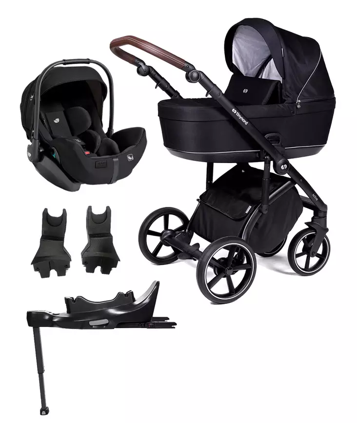 Tinynord-Nord Active starttipaketti Onyx, Brown Grip, Brilliant Black. - Barnvagnar och kombivagnar - 298917TNNBSTALEV1 - 1