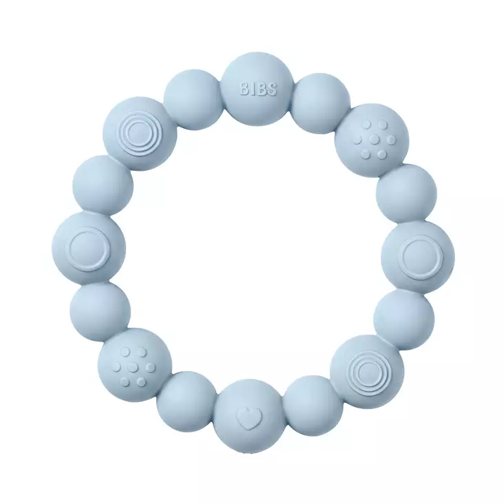 Bibs Baby Bitie purulelu Ring Baby Blue. - Bitleksaker - 3300231 - 1