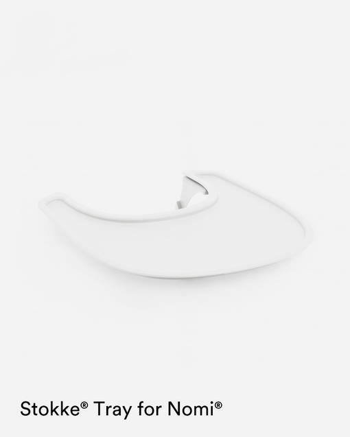 Tarjotin Stokke Nomi Tray White. - Stokke Nomi matstolar för barn - 626001 - 1