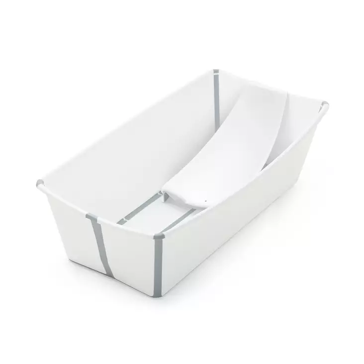Stokke Flexi Bath XL kylpyamme+kylpytuki white. - Badkar och badstöd - 639601 - 1