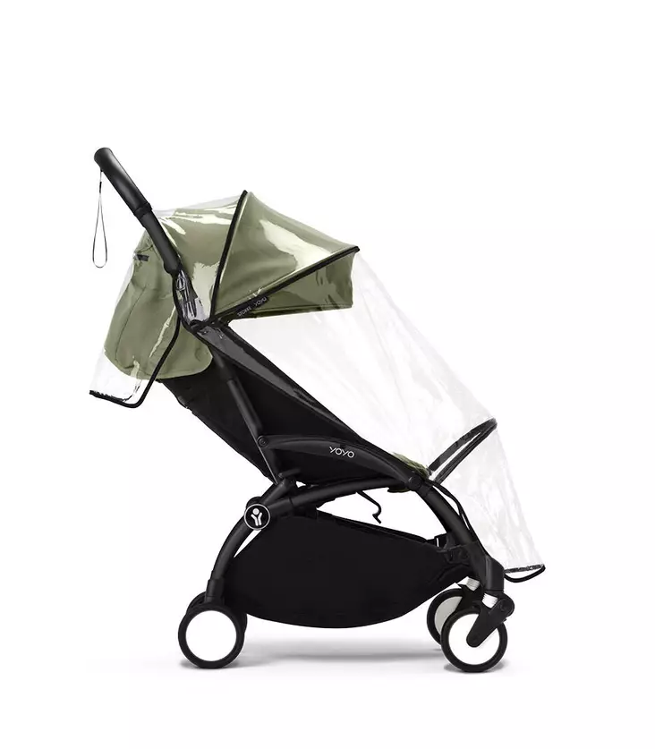Sadesuoja Stokke YoYo rattaisiin. - Regnskydd till vagnar och barnvagnar - 654901 - 1