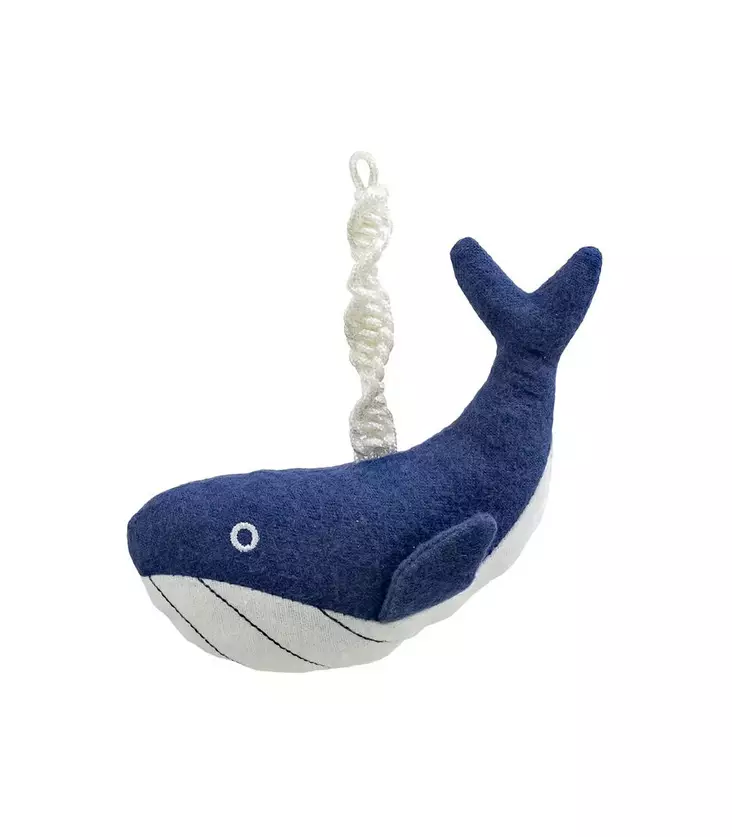 Stokke Yoga babysitterin lelu Plush Toy Whale. - Vagnleksaker - 692201 - 1